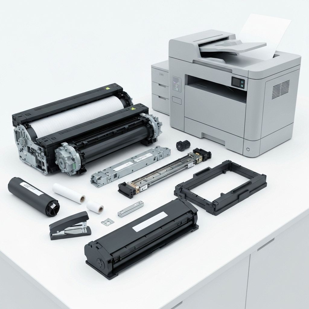 Piese pentru imprimante și scanere