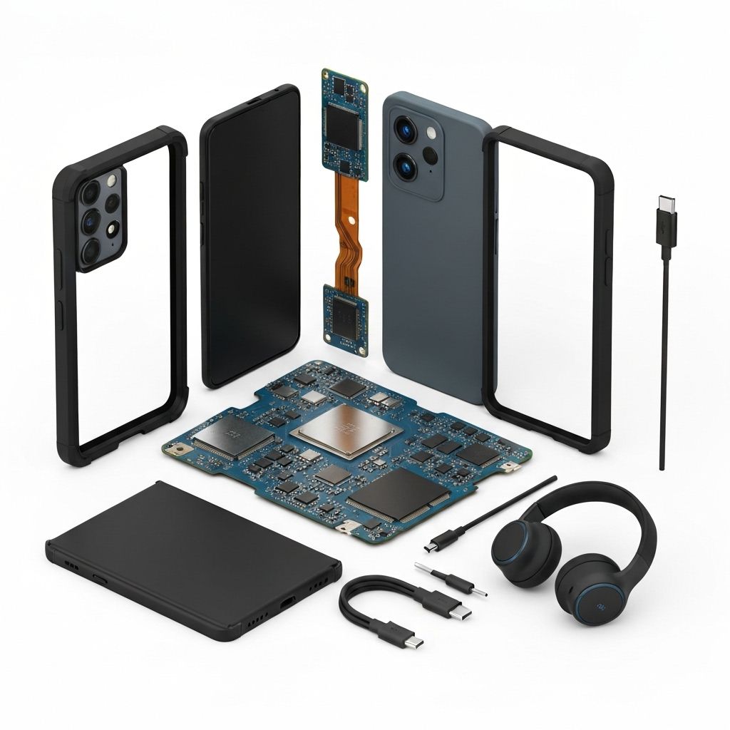 Piese pentru telefoane și comunicații